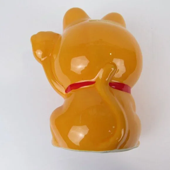 Vintage Garfield Cat Ceramic Kitty Piggy Bank - Picture 11 of 11